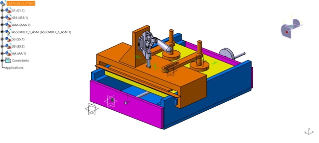 Leather Cutting Machine